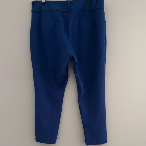 torrid Deep Blue Cropped Ponte Pants - Picture 2 of 3